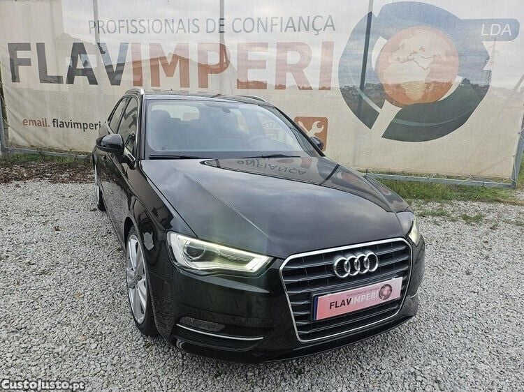 Preto Usado 2014 Audi A3 Sportback S-Line Carrinha | € 15.200 (Preço justo) - Imagem 1/1