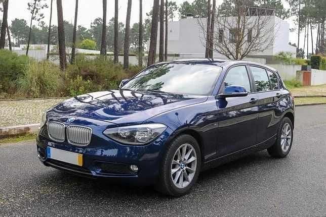 Azul Usado 2011 BMW 116 Citadino | € 10.490 (Bom preço) - Imagem 1/4