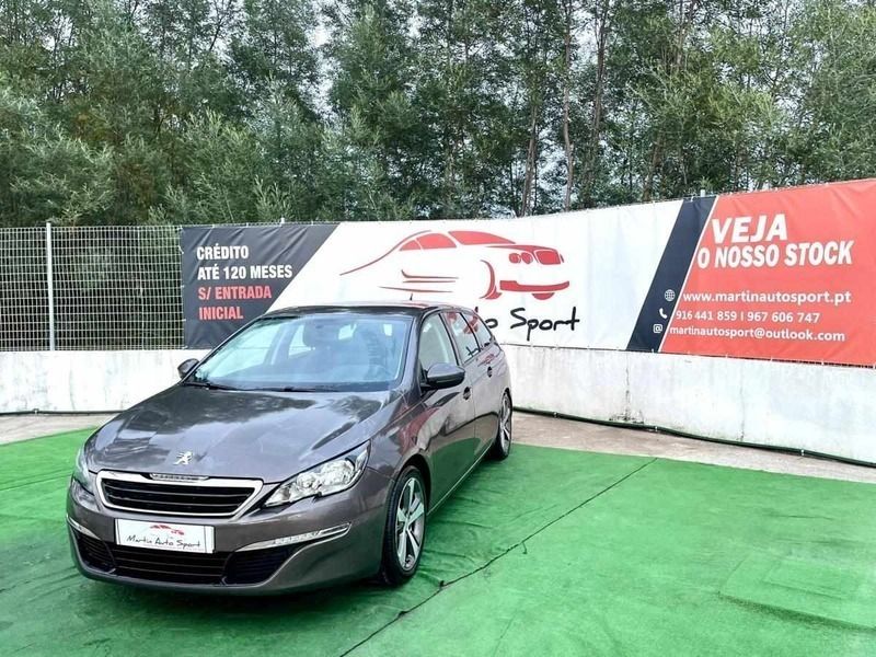 Cinzento Usado 2014 Peugeot 308 Carrinha | € 10.990 (Caro) - Imagem 1/4