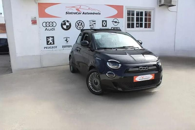 Preto Usado 2022 Fiat 500e Icon Cabrios | € 20.980 (Preço justo) - Imagem 1/4