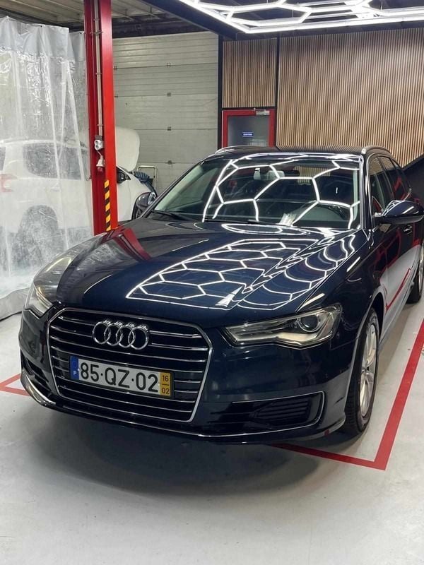 Azul Usado 2016 Audi A6 Carrinha | € 16.990 (Bom preço) - Imagem 1/4