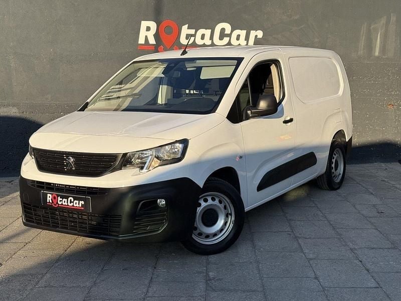 Branco Usado 2019 Peugeot Partner Premium Monovolume | € 13.750 (Preço elevado) - Imagem 1/4