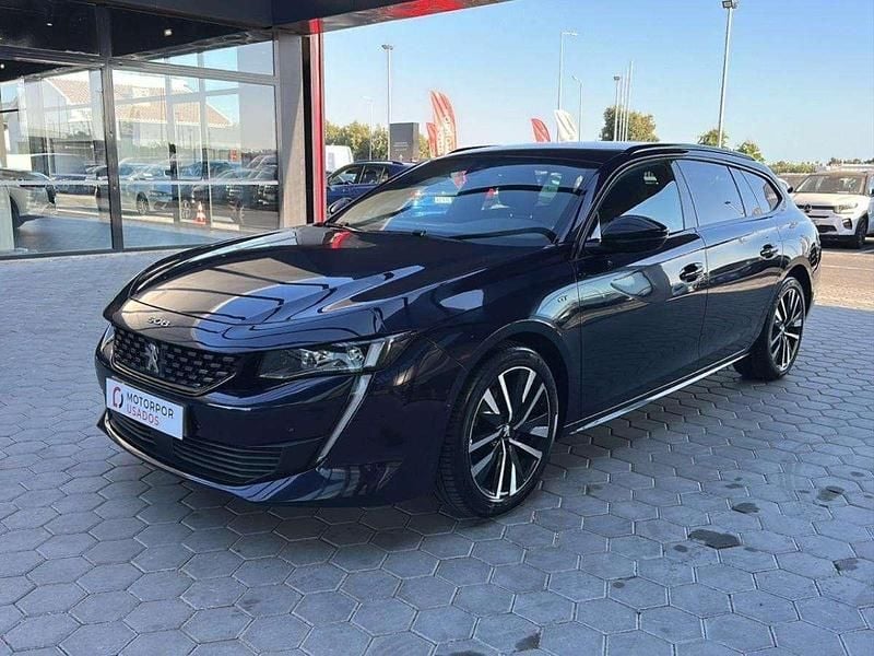 Azul Usado 2021 Peugeot 508 GT-line Carrinha | € 22.500 (Preço justo) - Imagem 1/4