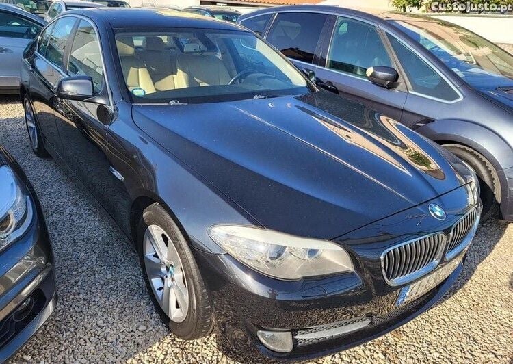 Preto Usado 2011 BMW 520 Exclusive Sedan | € 13.900 (Bom preço) - Imagem 1/1