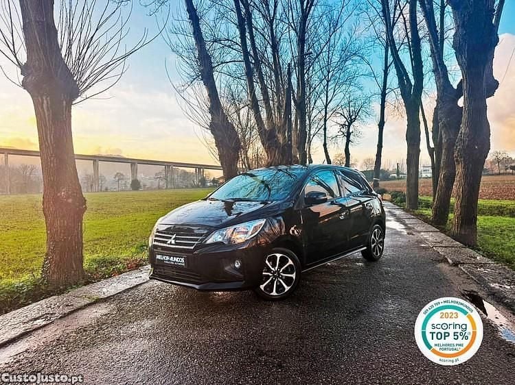 Usado Mitsubishi Space Star Edition 71 HP (52 kW) 2021 Preto Citadino