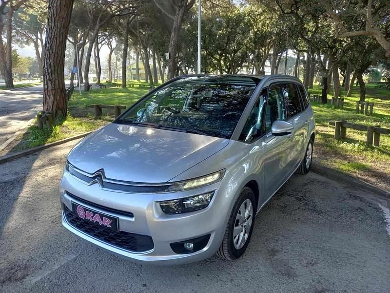 Usado Citroën Grand C4 Picasso 115 HP (84 kW) 2016 Cinzento Monovolume