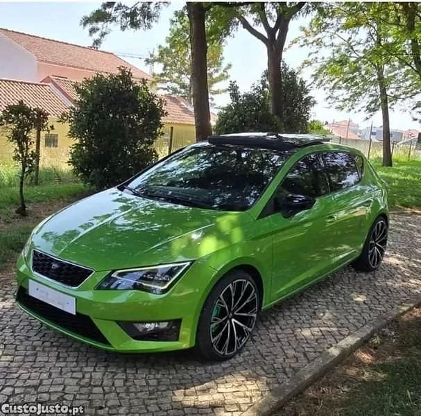 Verde Usado 2013 Seat Leon FR Citadino | € 15.990 (Bom preço) - Imagem 1/1