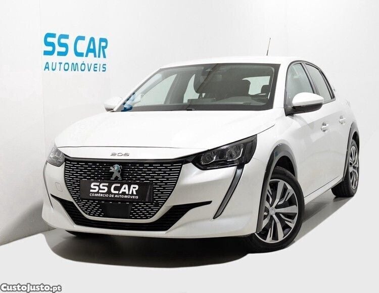Branco Usado 2020 Peugeot e-208 Active Citadino | € 13.980 (Bom preço) - Imagem 1/1