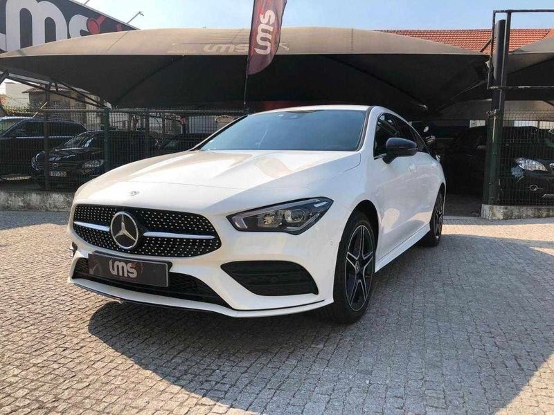 Usado Mercedes CLA250e Shooting Brake AMG line 218 HP (160 kW) 2022 Branco Carrinha