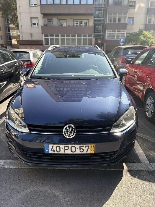 Azul Usado 2015 VW Golf VII Carrinha | € 10.150 (Bom preço) - Imagem 1/4