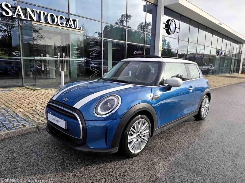 Azul Usado 2023 Mini Cooper Essential Citadino | € 26.490 (Bom preço) - Imagem 1/4