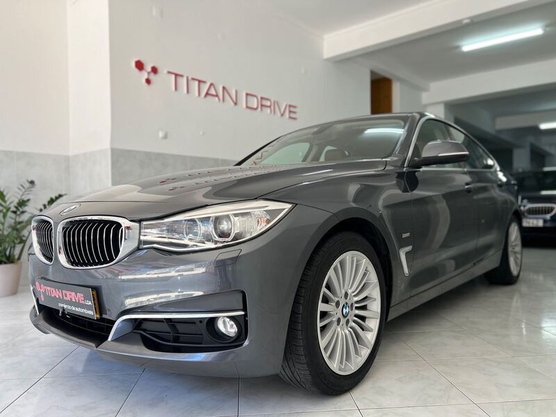 Cinza Usado 2015 BMW 320 Gran Turismo Luxury Line Sedan | € 18.900 - Imagem 1/4