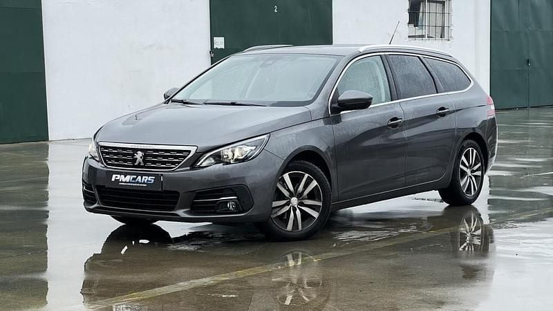 Cinzento Usado 2019 Peugeot 308 SW Carrinha | € 15.800 (Bom preço) - Imagem 1/4