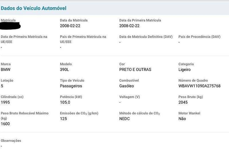 Usado 2008 BMW 318 Carrinha | € 5.000 (Bom preço) - Imagem 1/1