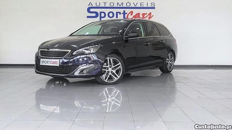 Azul Usado 2015 Peugeot 308 Allure Carrinha | € 13.750 (Preço justo) - Imagem 1/1