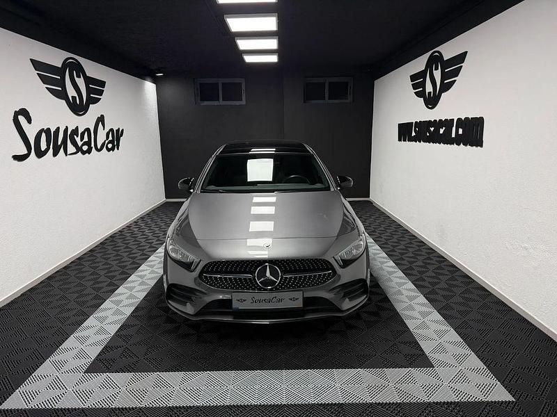 Usado Mercedes A160 AMG line 95 HP (69 kW) 2020 Cinza Sedan