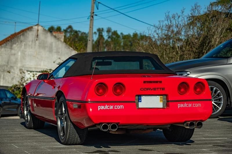 Usado Chevrolet Corvette 240 HP (176 kW) 1988 Vermelho