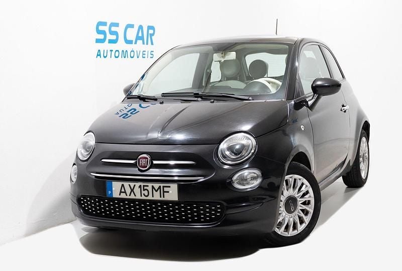 Preto Usado 2020 Fiat 500 Lounge Citadino | € 8.990 (Bom preço) - Imagem 1/4