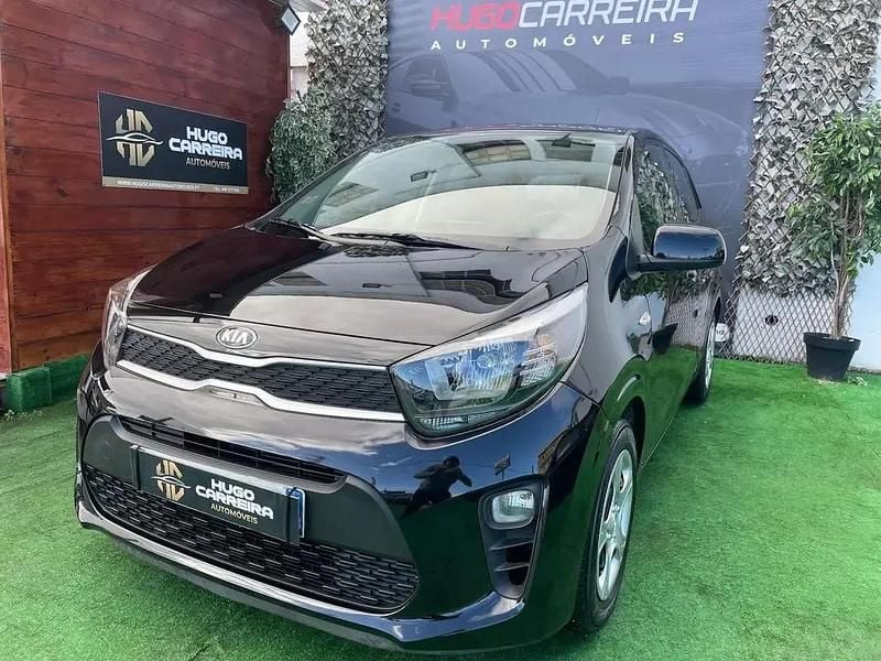 Preto Usado 2018 Kia Picanto Attract Citadino | € 9.250 (Preço justo) - Imagem 1/4