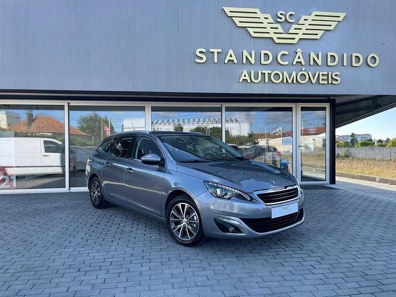 Cinzento Usado 2016 Peugeot 308 SW Carrinha | € 13.500 (Preço justo) - Imagem 1/4