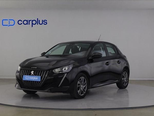 Preto Usado 2021 Peugeot 208 Active Citadino | € 16.900 (Preço justo) - Imagem 1/4