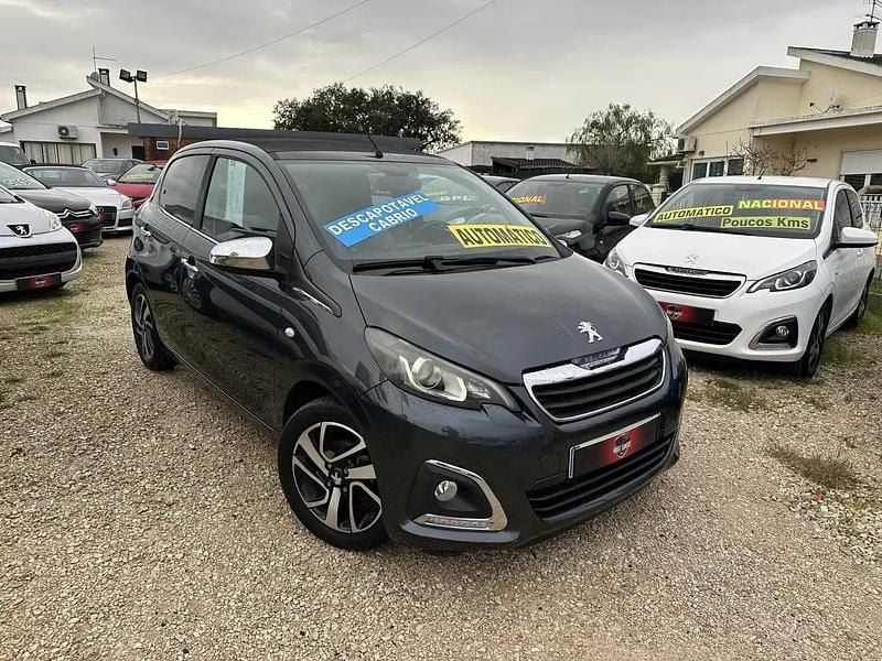 Cinza escuro Usado 2016 Peugeot 108 Allure Cabrios | € 11.990 (Preço justo) - Imagem 1/2