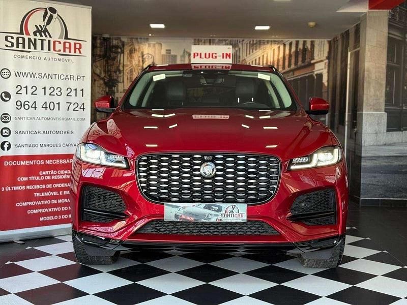 Vermelho Usado 2021 Jaguar F-Pace SUV | € 49.990 (Preço elevado) - Imagem 1/4