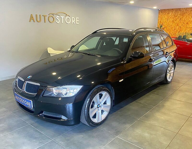 Preto Usado 2008 BMW 320 Carrinha | € 7.250 (Preço elevado) - Imagem 1/4