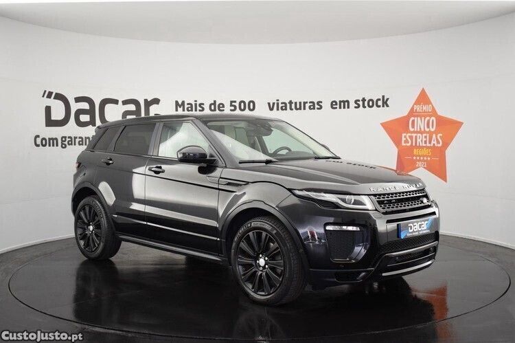 Preto Usado 2017 Land Rover Range Rover evoque Dynamic | € 27.899 (Caro) - Imagem 1/1