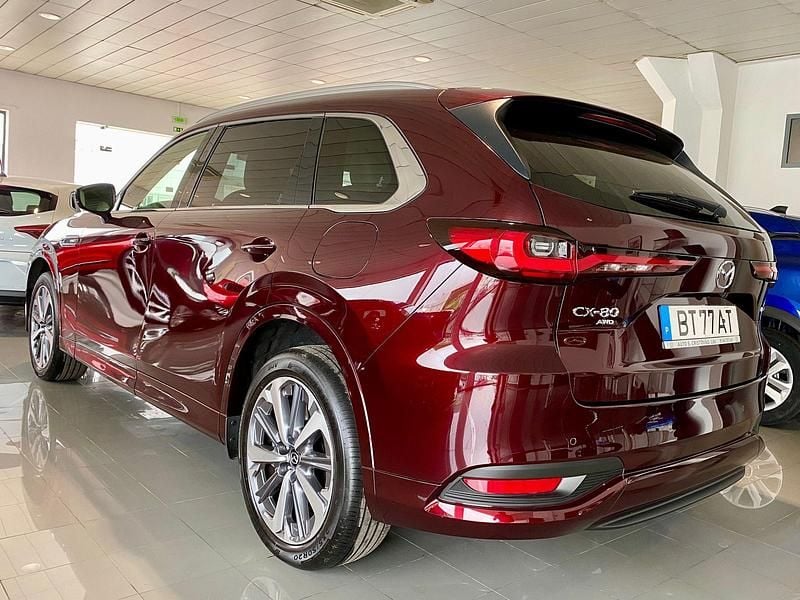 Usado Mazda CX-80 Takumi-Line 328 HP (241 kW) 2025 Vermelho SUV