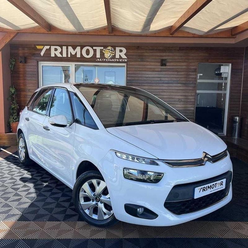 Branco Usado 2016 Citroën C4 Picasso Monovolume | € 11.290 (Bom preço) - Imagem 1/4