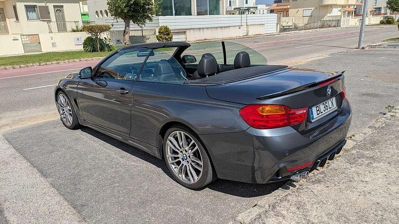 Usado BMW 420 Comfort Edition 245 HP (180 kW) 2016 Cinzento Cabrios