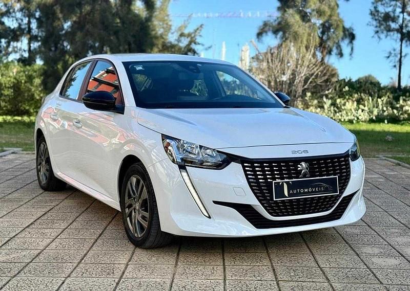 Branco Usado 2022 Peugeot 208 Active Citadino | € 15.900 (Preço justo) - Imagem 1/4