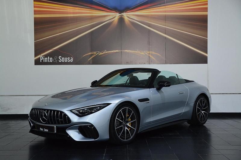 Cinza Usado 2024 Mercedes SL63 AMG AMG Cabrios | € 175.000 - Imagem 1/4