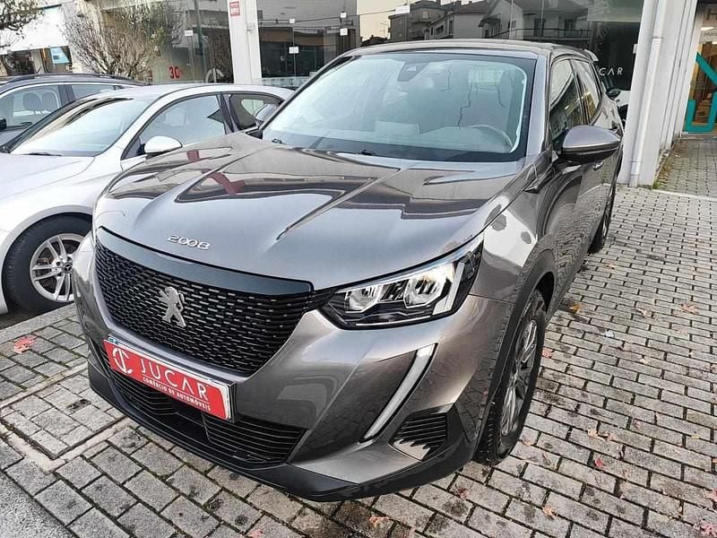 Cinzento Usado 2021 Peugeot 2008 SUV | € 18.900 (Bom preço) - Imagem 1/4