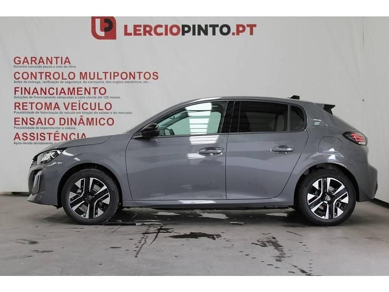 Novo Peugeot e-208 Allure 100 kW (136 HP) 2025 Cinzento Citadino