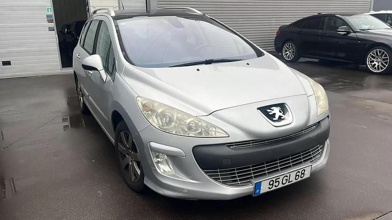Cinza prata Usado 2008 Peugeot 308 SW Carrinha | € 4.500 (Preço justo) - Imagem 1/1
