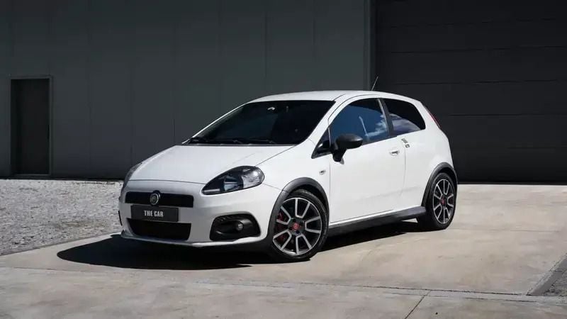 Branco Usado 2008 Abarth Grande Punto Citadino | € 10.500 - Imagem 1/4