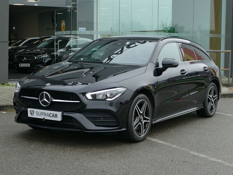 Preto Usado 2020 Mercedes CLA250 Shooting Brake AMG line Carrinha | € 31.490 - Imagem 1/4