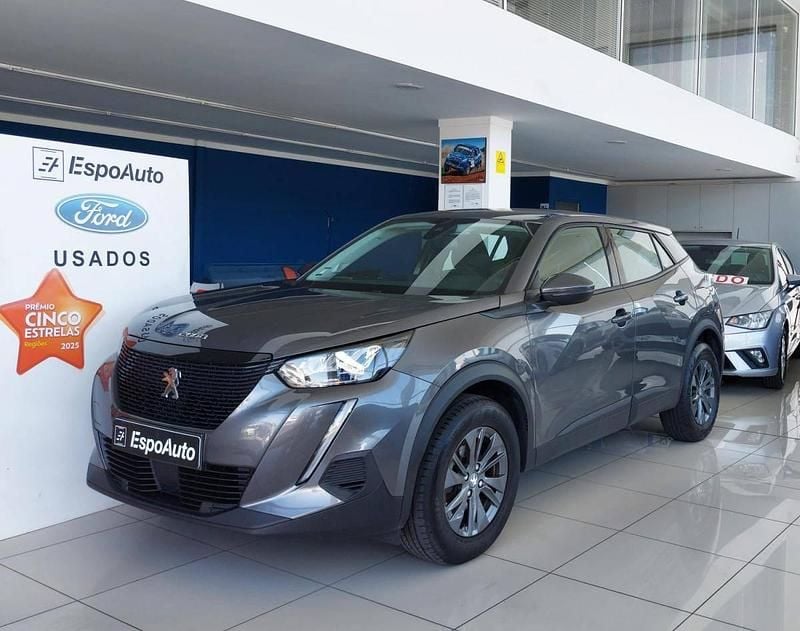 Cinza Usado 2021 Peugeot 2008 Active SUV | € 19.900 (Preço justo) - Imagem 1/4