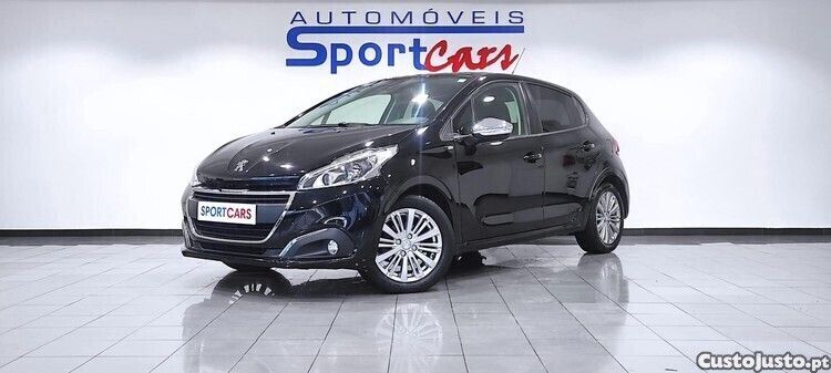 Preto Usado 2016 Peugeot 208 Style Citadino | € 12.950 (Preço elevado) - Imagem 1/1