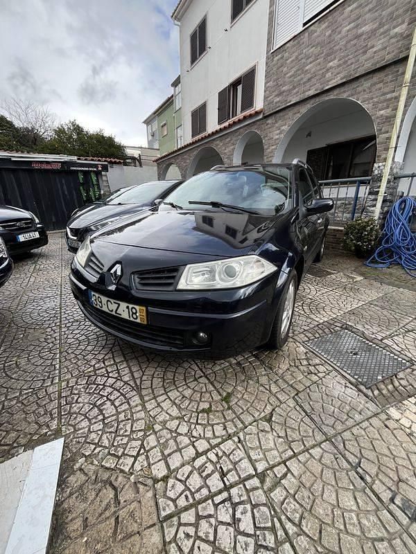 Usado Renault Mégane II 85 HP (62 kW) 2007 Cinzento Carrinha