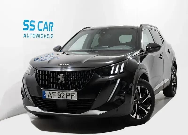 Preto Usado 2021 Peugeot 2008 GT-line SUV | € 17.990 (Super Preço) - Imagem 1/4