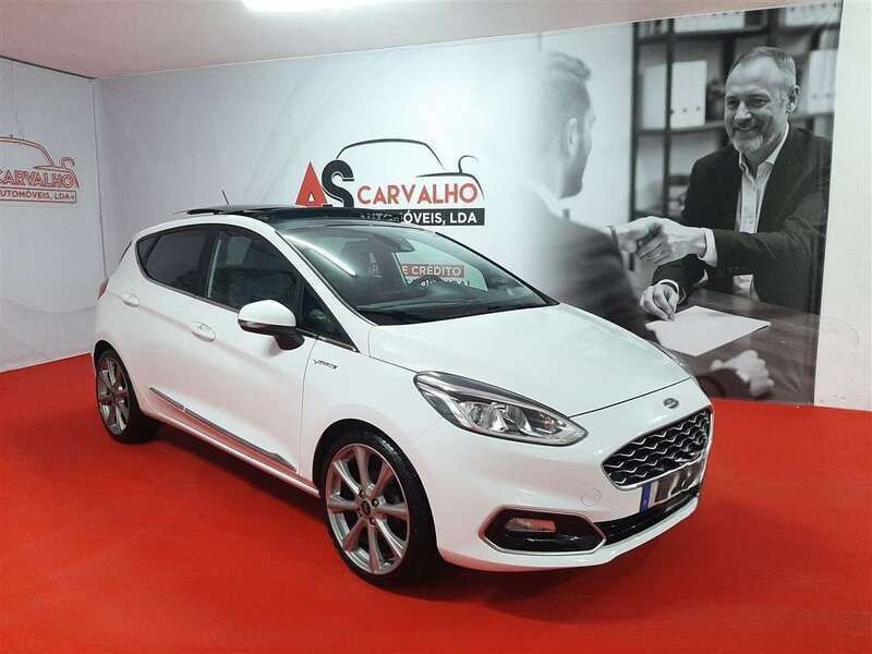Usado Ford Fiesta Vignale 125 HP (91 kW) 2018 Branco Citadino