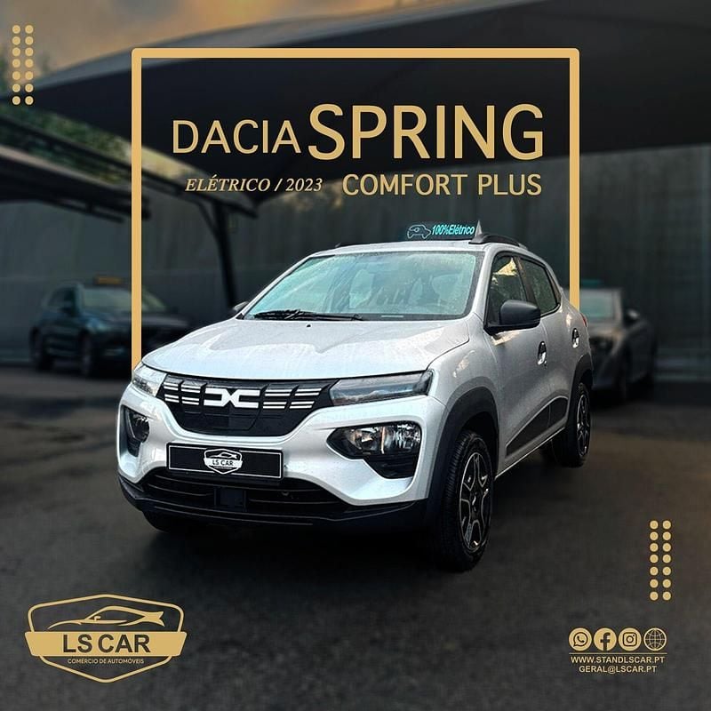 Cinza Usado 2023 Dacia Spring Comfort Plus Citadino | € 13.500 (Preço elevado) - Imagem 1/4