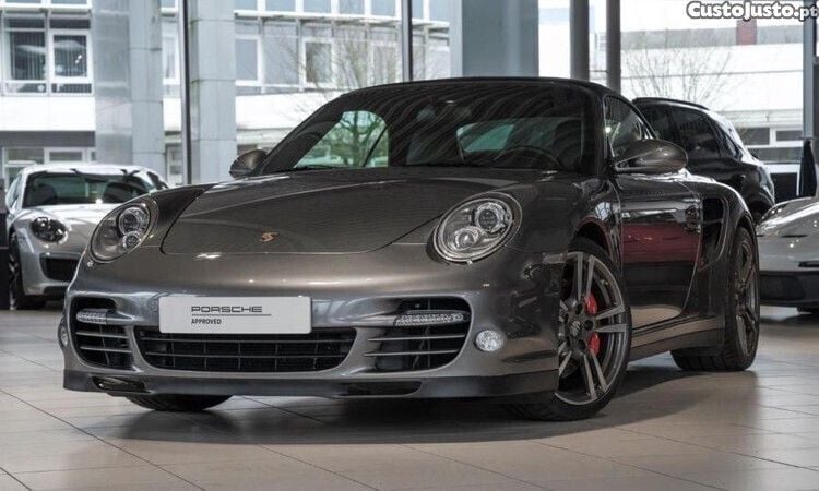 Cinza Usado 2012 Porsche 997 Turbo Cabrios | € 124.890 - Imagem 1/1