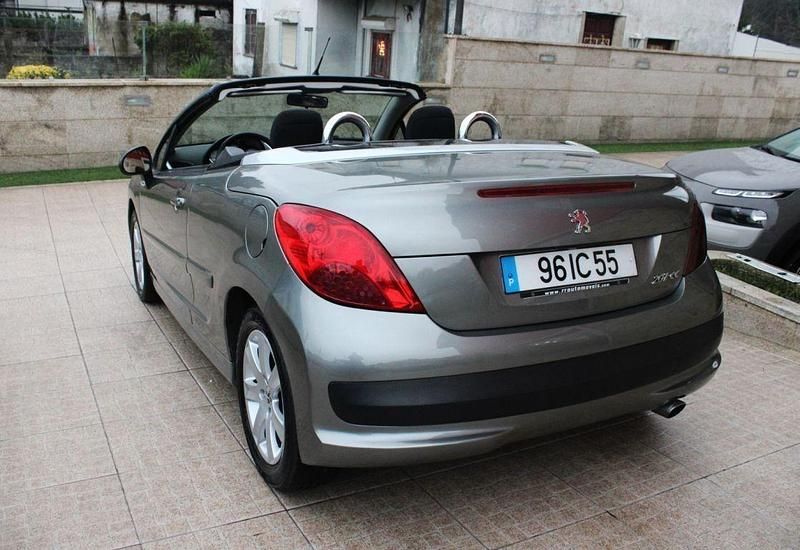 Cinza Usado 2009 Peugeot 207 Cabrios | € 7.990 (Preço elevado) - Imagem 1/4