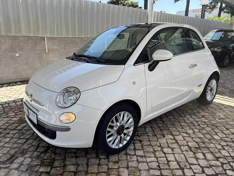 Usado Fiat 500 Lounge 95 HP (69 kW) 2014 Branco Citadino