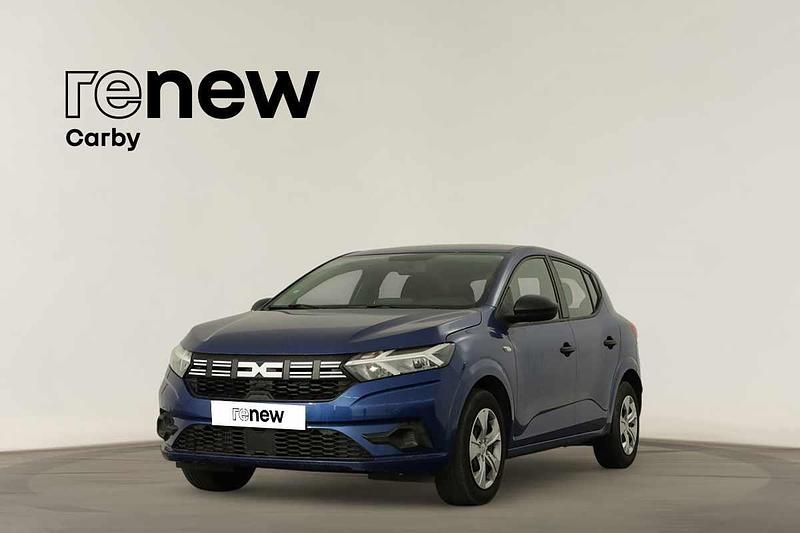 Azul Usado 2024 Dacia Sandero Citadino | € 16.990 (Preço justo) - Imagem 1/4