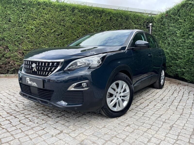 Azul Usado 2020 Peugeot 3008 Active SUV | € 17.490 (Bom preço) - Imagem 1/4
